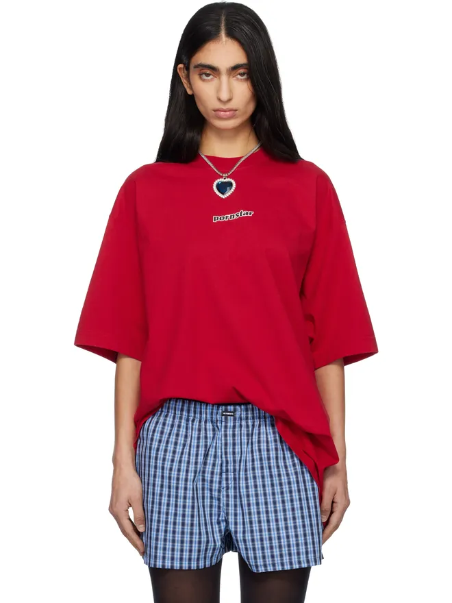 VETEMENTS VETEMENTS 'Pornstar' Tシャツの商品画像