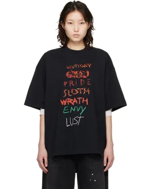 VETEMENTS 7 Sins Tシャツ - サムネイル1