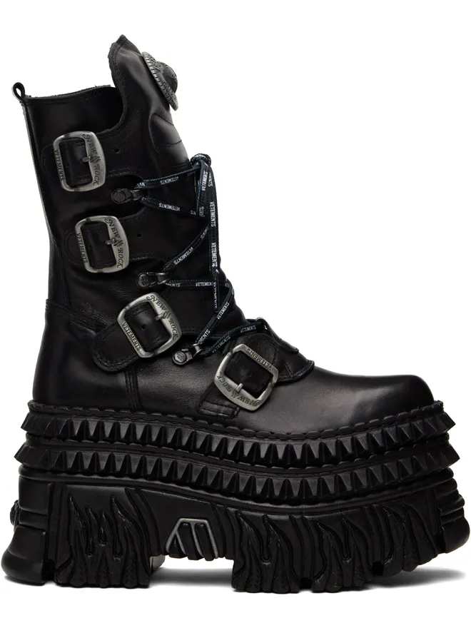VETEMENTS VETEMENTS New Rockエディション レースアップ ブーツの商品画像