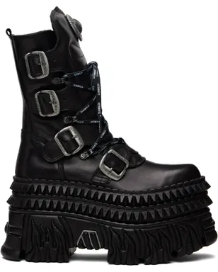 VETEMENTS New Rockエディション レースアップ ブーツ - サムネイル1