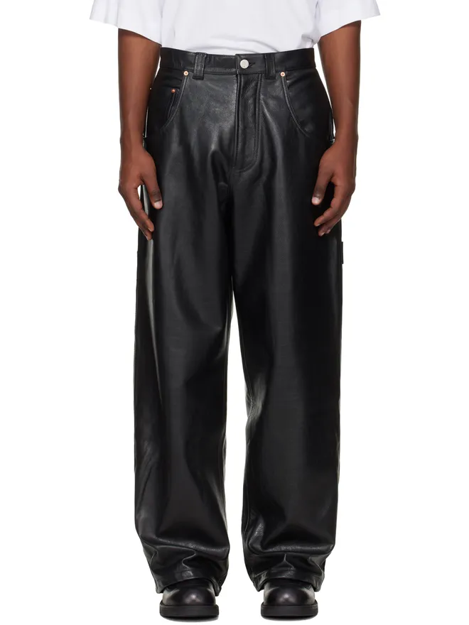 VETEMENTS VETEMENTS Hip-Hop レザーパンツの商品画像