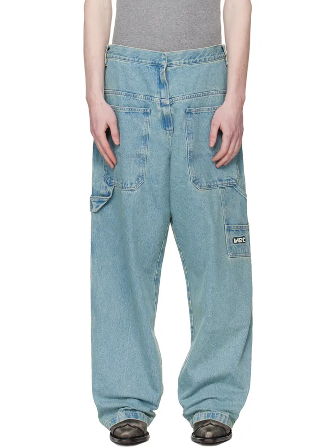 VETEMENTS VETEMENTS Back-To-Front Hip-Hop ジーンズの商品画像