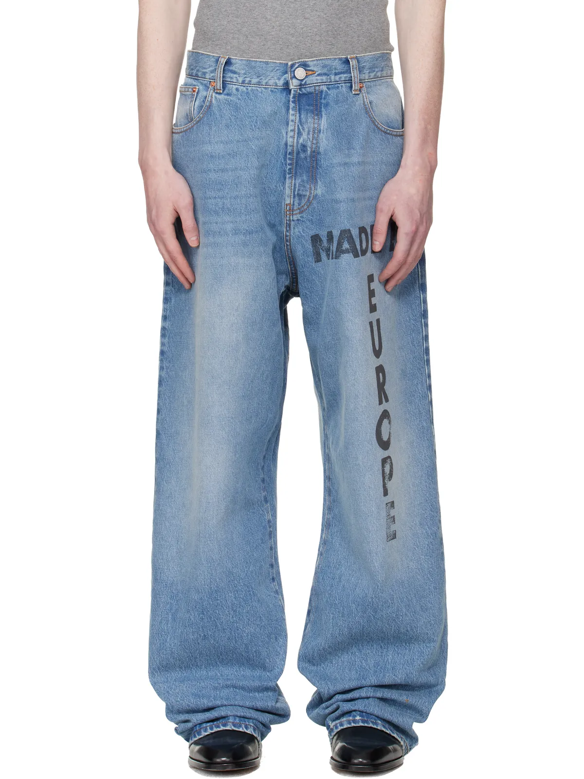 VETEMENTS 'Made In Europe' ジーンズ - 画像1