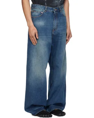 VETEMENTS ウォッシュ バギージーンズ - サムネイル2
