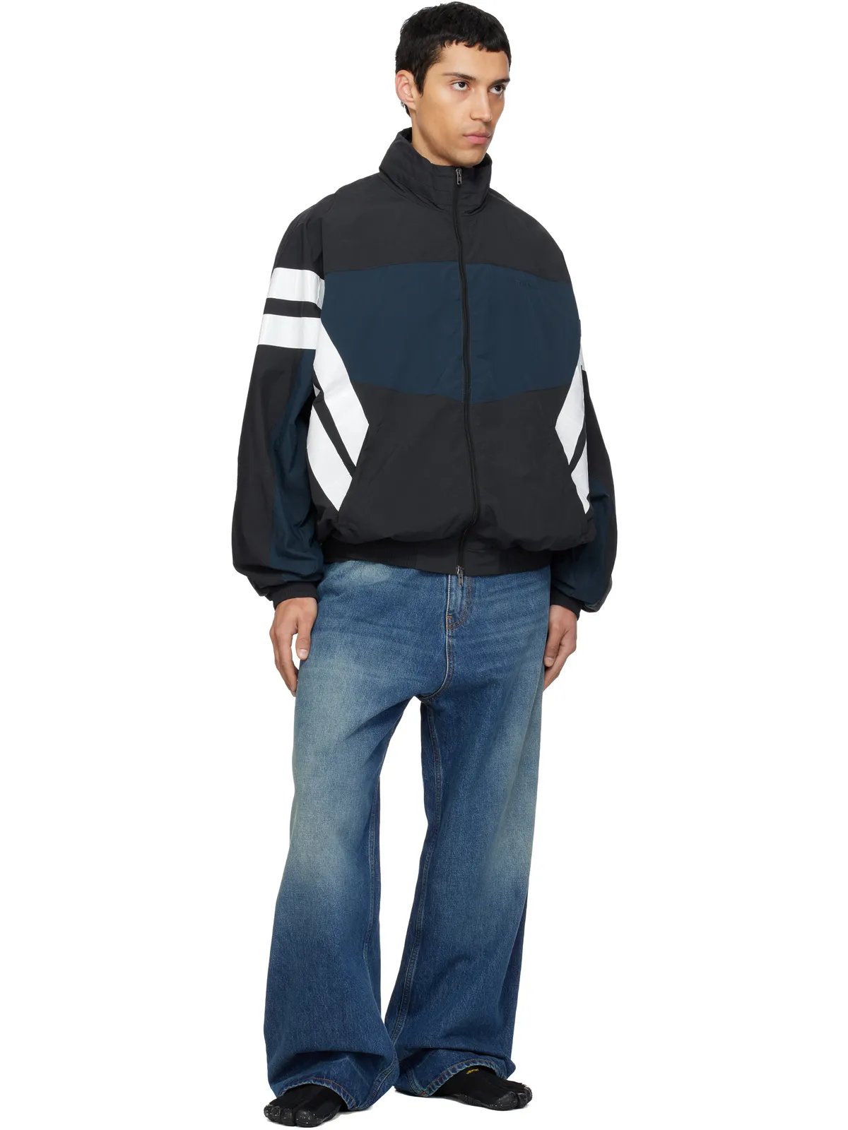 VETEMENTS ウォッシュ バギージーンズ - 画像4