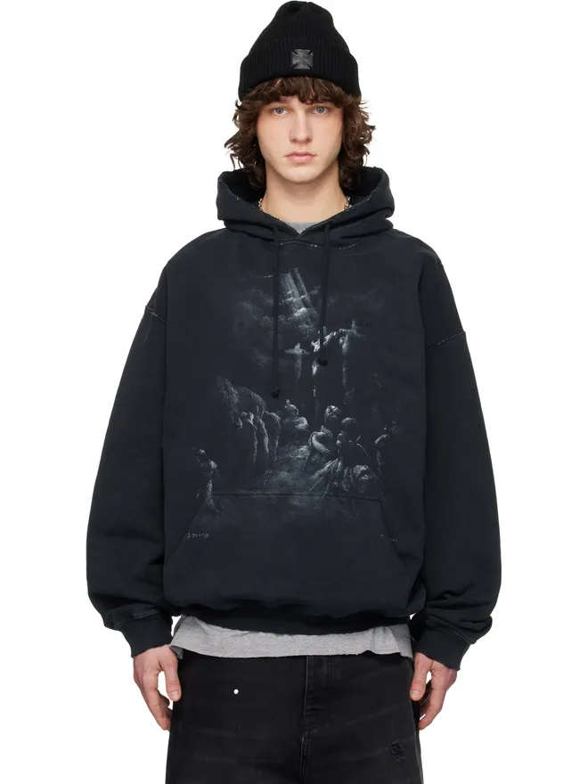 VETEMENTS VETEMENTS Jesus On A Cross フーディの商品画像