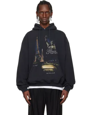 VETEMENTS 'Paris' Tourist フーディ - サムネイル1