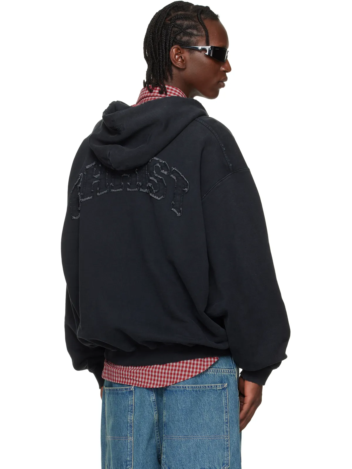VETEMENTS 'Jesus Christ' ジップアップフーディ - 画像3