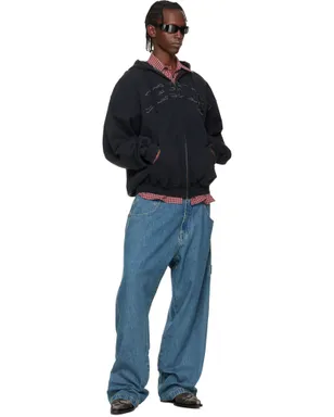 VETEMENTS 'Jesus Christ' ジップアップフーディ - サムネイル4