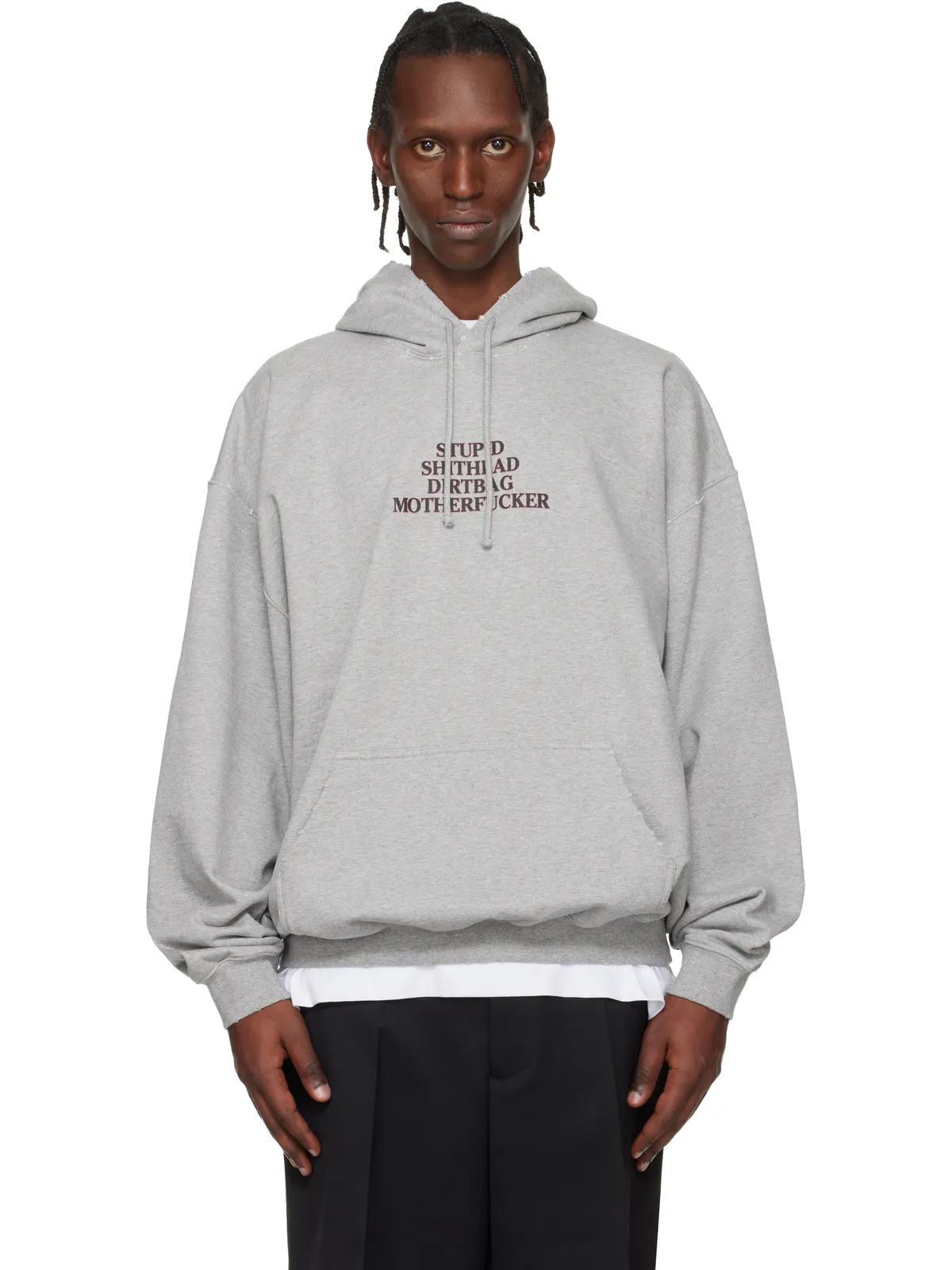 VETEMENTS 'MF' フーディ - 画像1