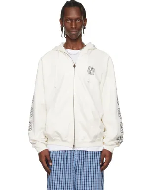VETEMENTS Biker Cross Sleeves ジップアップフーディ - サムネイル1
