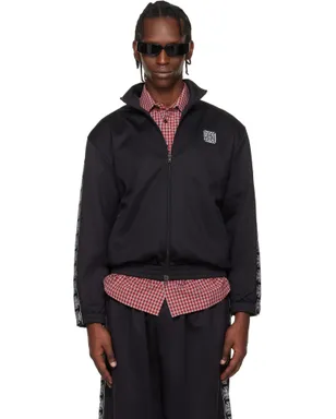 VETEMENTS Biker Cross Tape ジップアップ トラックジャケット - サムネイル1
