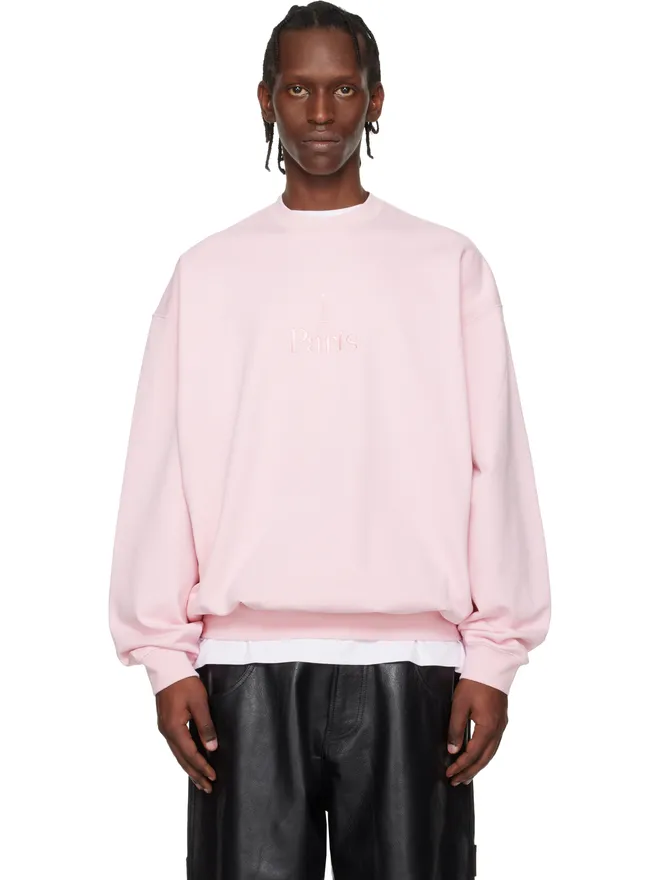 VETEMENTS VETEMENTS 'Paris' Embroidered スウェットシャツの商品画像