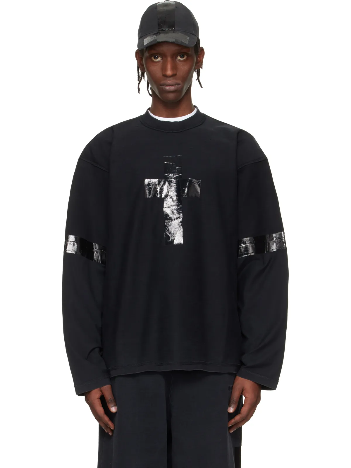 VETEMENTS Taped 長袖Tシャツ - 画像1