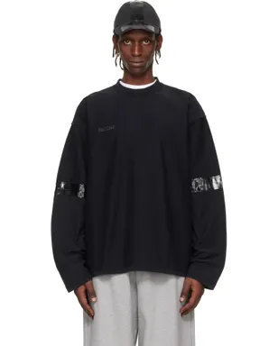 VETEMENTS Taped リコンストラクト 長袖Tシャツ - サムネイル1