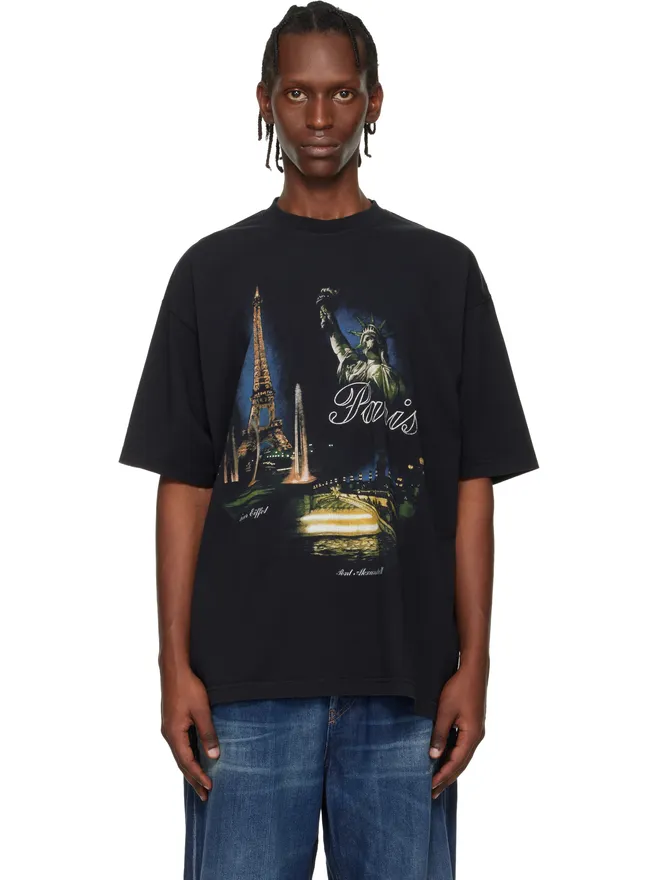 VETEMENTS VETEMENTS 'Paris' Tourist Tシャツの商品画像