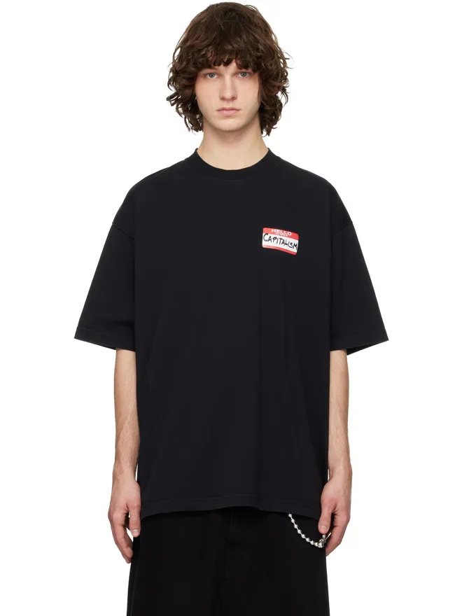VETEMENTS VETEMENTS Sticker Tシャツの商品画像