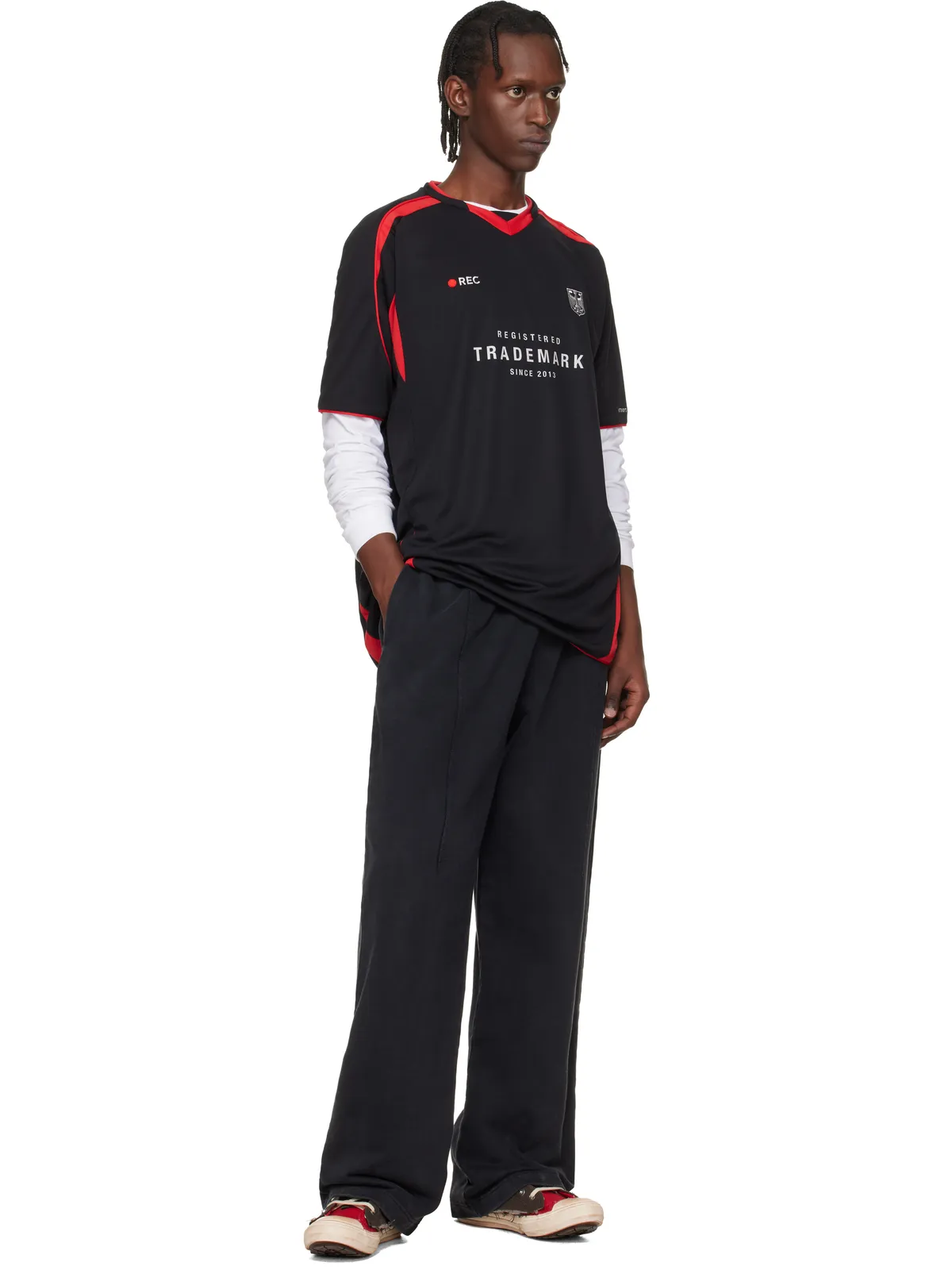 VETEMENTS Football ジャージー - 画像4