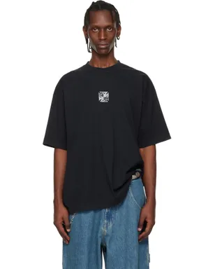VETEMENTS Biker Cross Logo Tシャツ - サムネイル1
