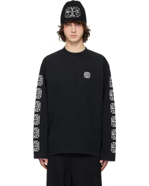VETEMENTS Biker Cross Sleeves 長袖Tシャツ - サムネイル1