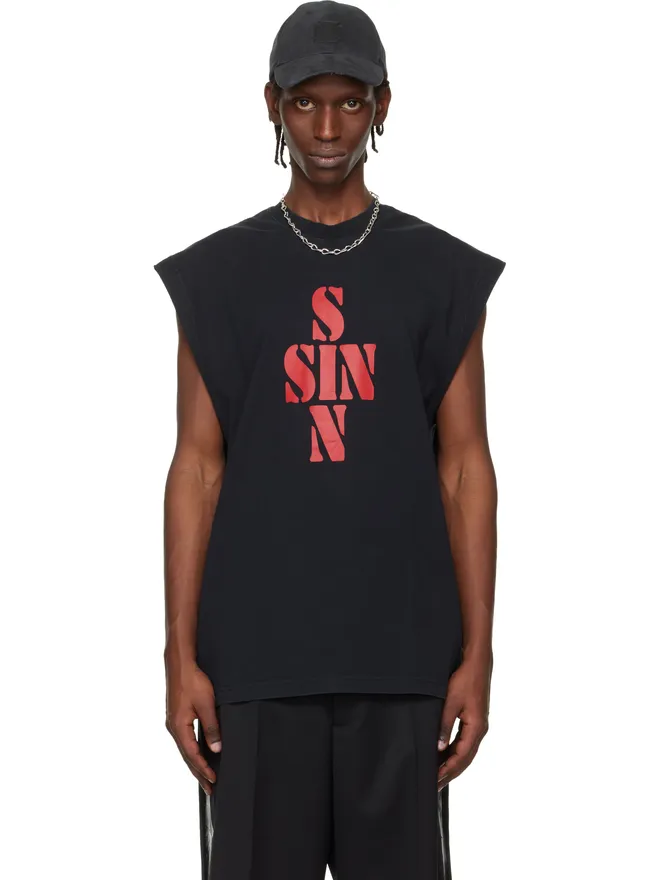 VETEMENTS VETEMENTS 'SIN' ノースリーブ トップスの商品画像