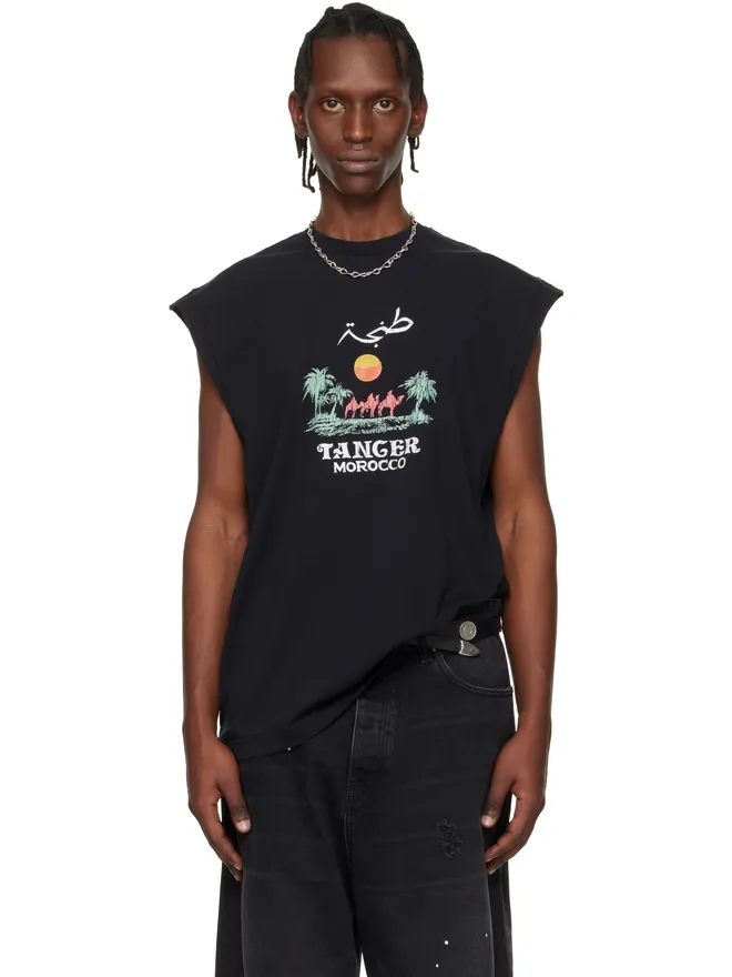VETEMENTS VETEMENTS 'Morocco' Tourist ノースリーブ トップスの商品画像