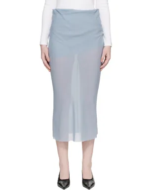 Rier Wool Gaze Draped ミディアムスカート - サムネイル1