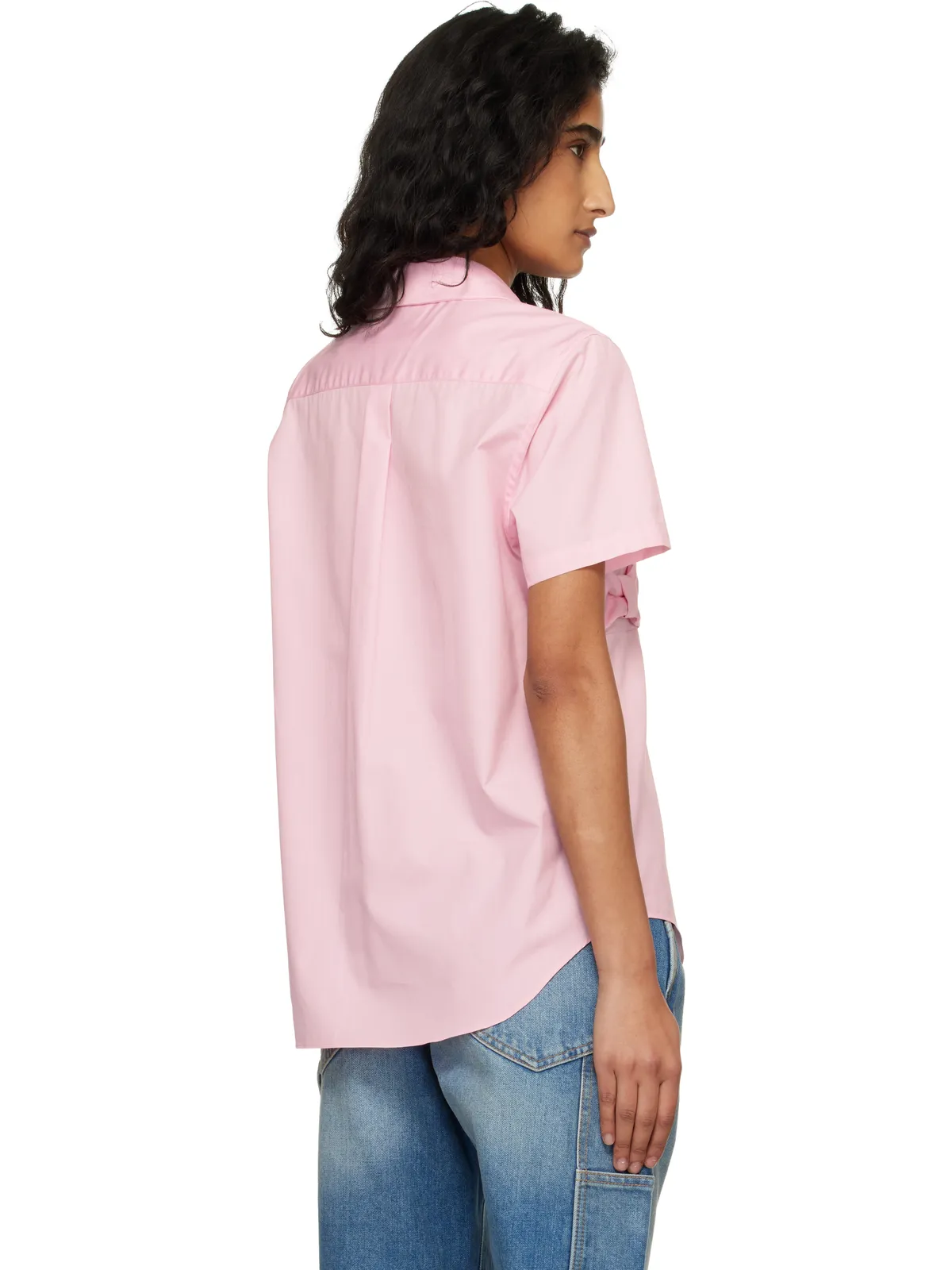 Comme des Garçons Girl コットン ブロード シャツ - 画像3