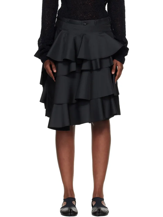Comme des Garçons Comme des Garçons Comme des Garçons Comme des Garçons ツイル ドレープ ショートパンツの商品画像