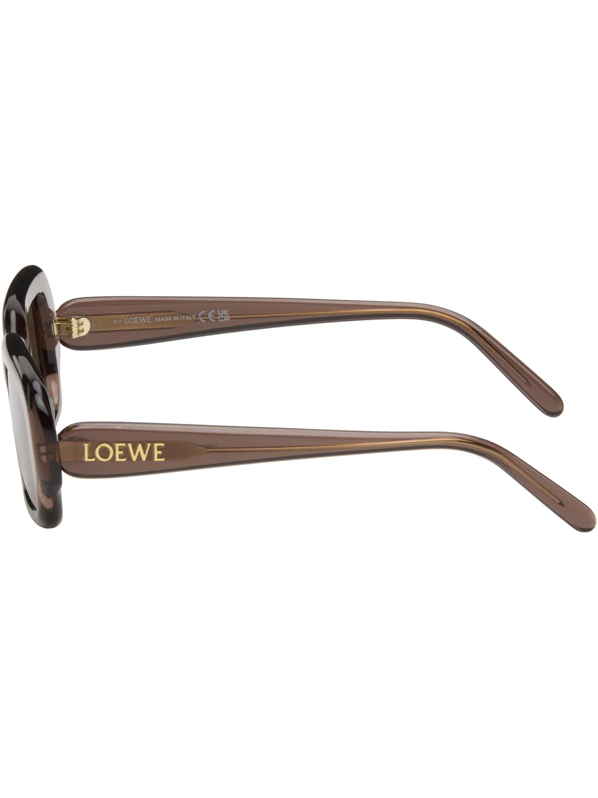 LOEWE スクエア スリムサングラス - 画像3