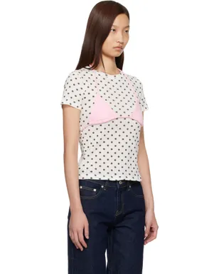 Sandy Liang Effie Tシャツ - サムネイル2