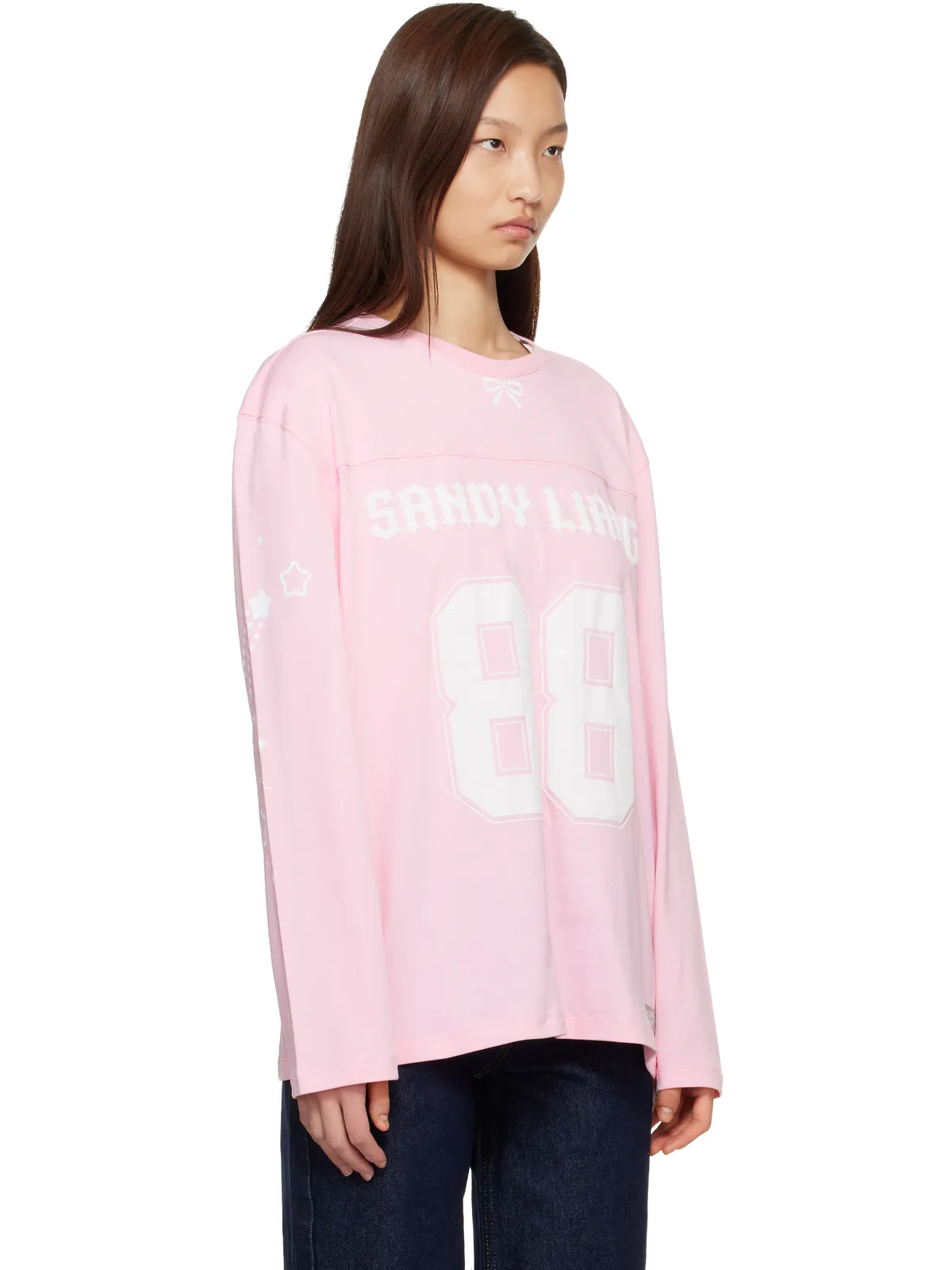 Sandy Liang Princeton 長袖Tシャツ - 画像2