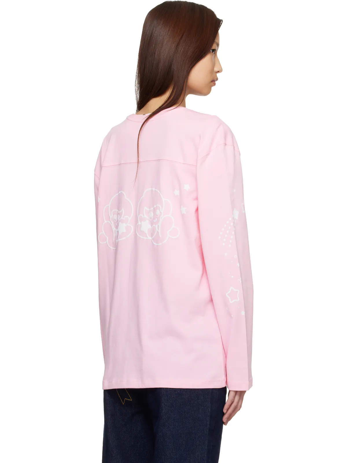 Sandy Liang Princeton 長袖Tシャツ - 画像3