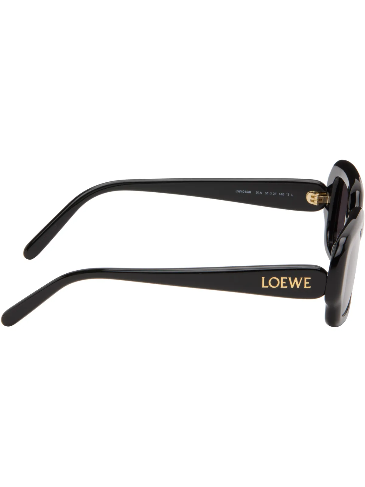LOEWE スクエア スリムサングラス - 画像2