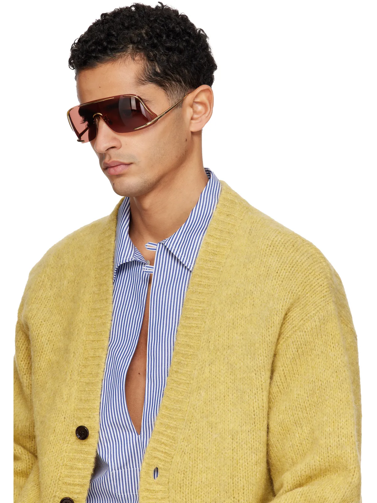 LOEWE Shield Mask サングラス - 画像4