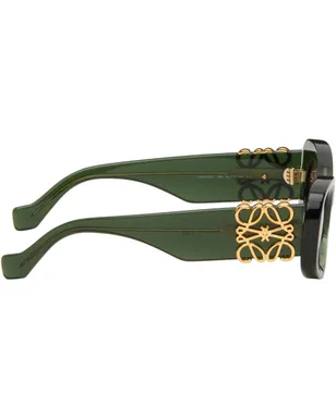 LOEWE Beveled Maxi アナグラム オーバルサングラス - サムネイル2