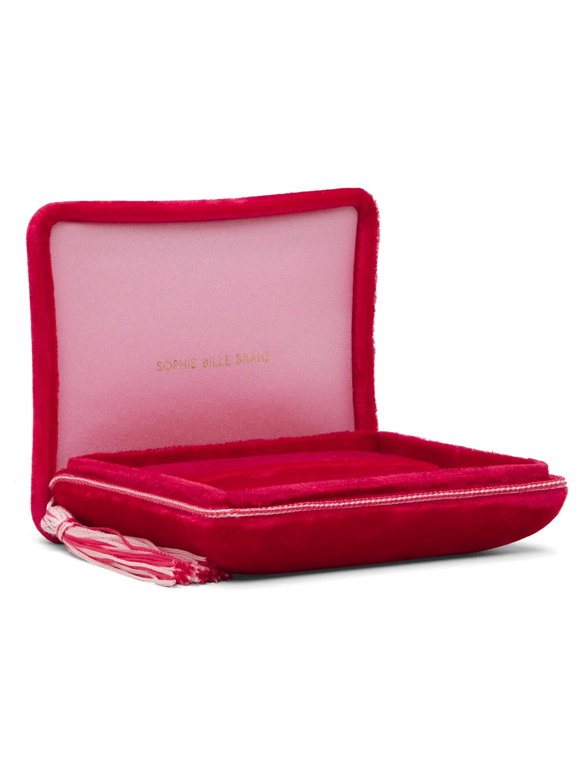 Sophie Bille Brahe Lily Rouge ベルベット ジュエリーボックス - 画像2