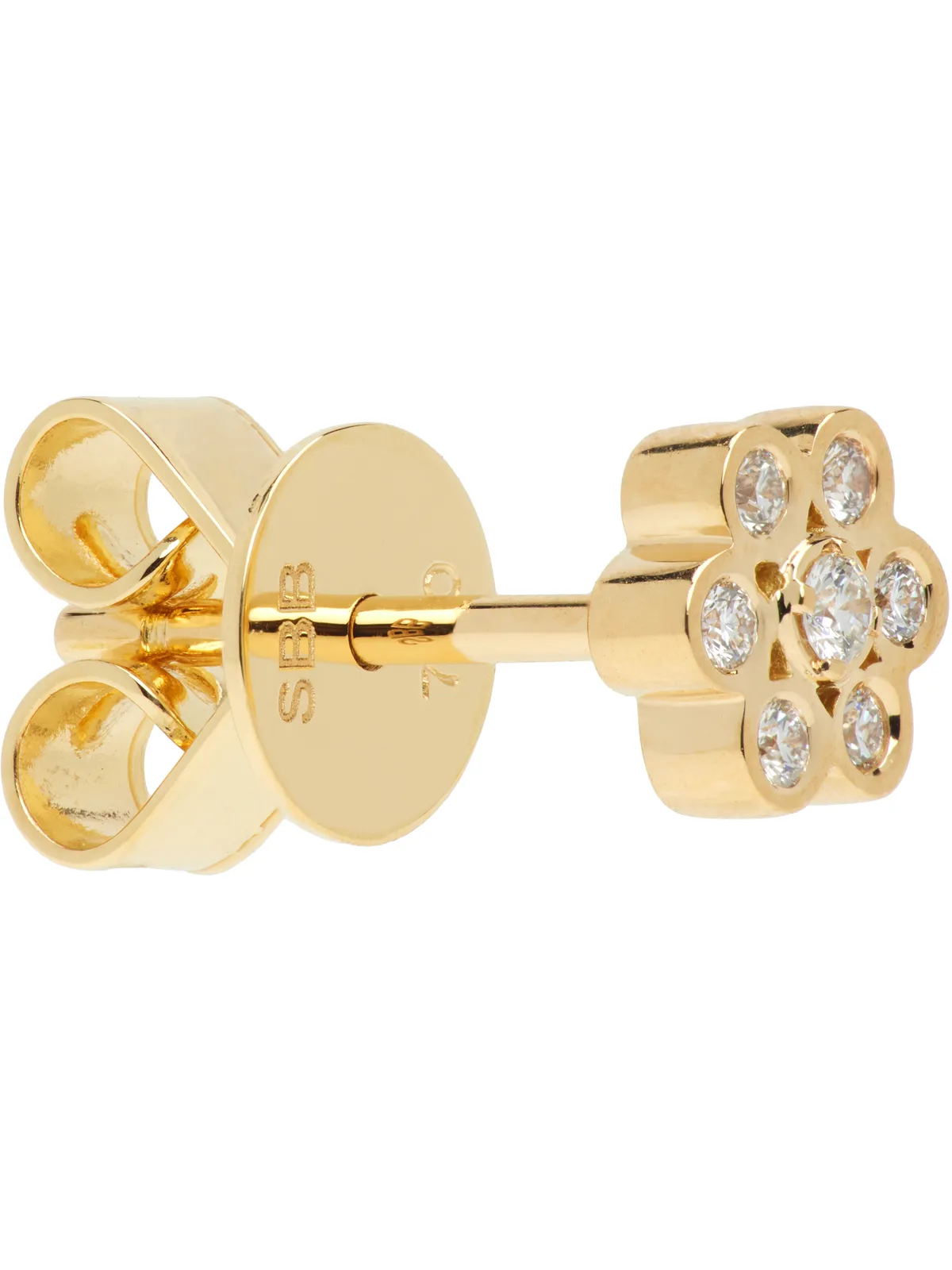 Sophie Bille Brahe Petite Lily Fleur シングルピアス - 画像2
