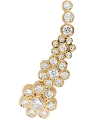 Sophie Bille Brahe Croissant Fleur シングルピアス - サムネイル1
