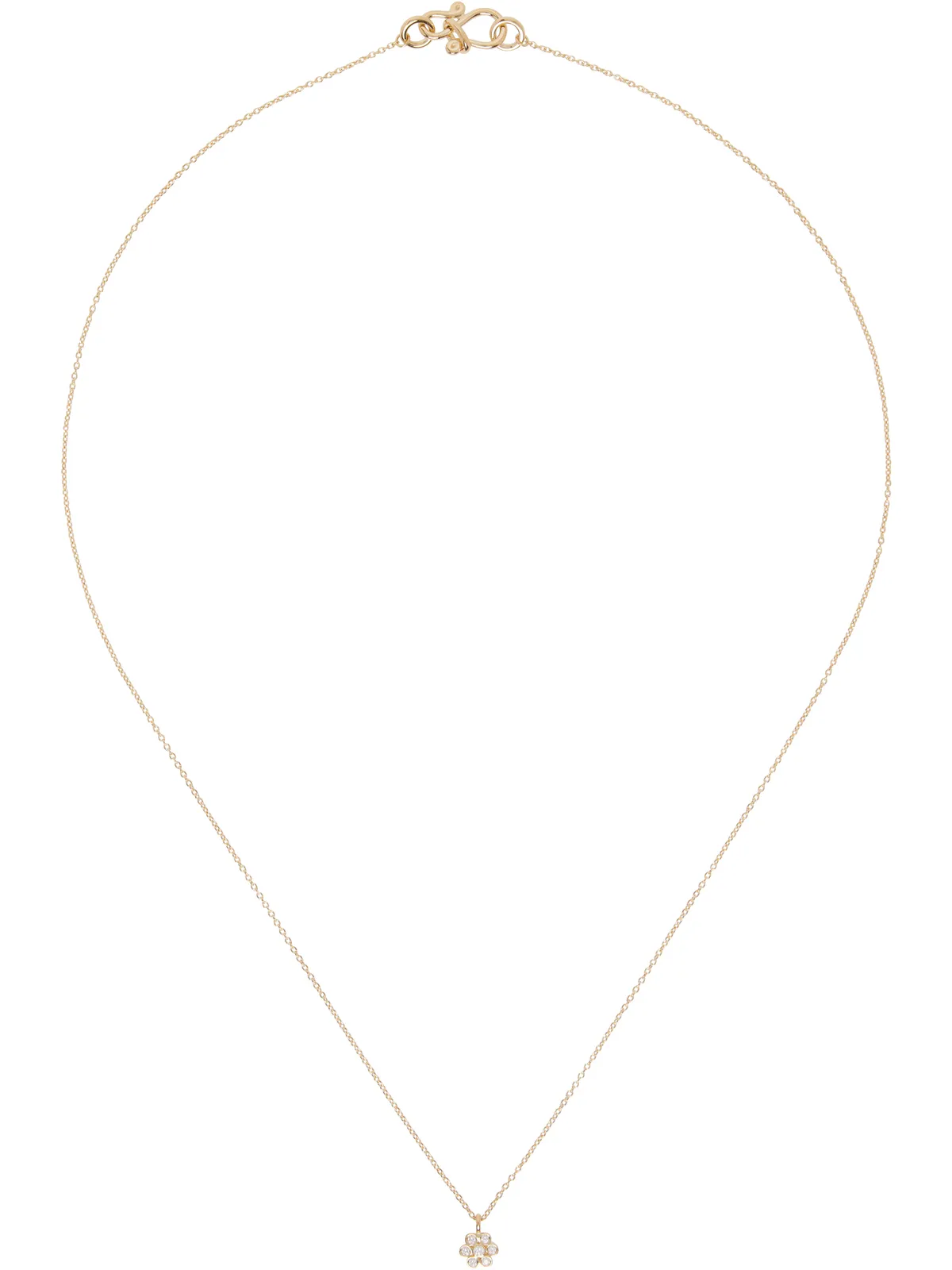 Sophie Bille Brahe Lily Fleur Simple ネックレス - 画像1