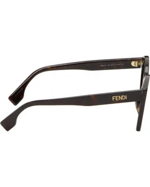 Fendi Lettering サングラス - サムネイル2