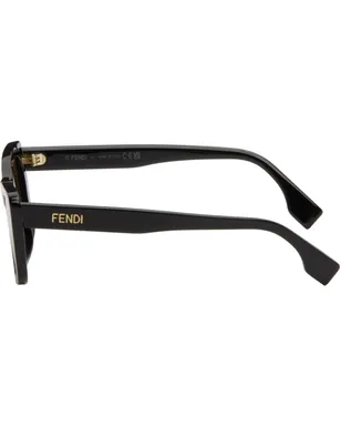 Fendi Lettering サングラス - サムネイル3