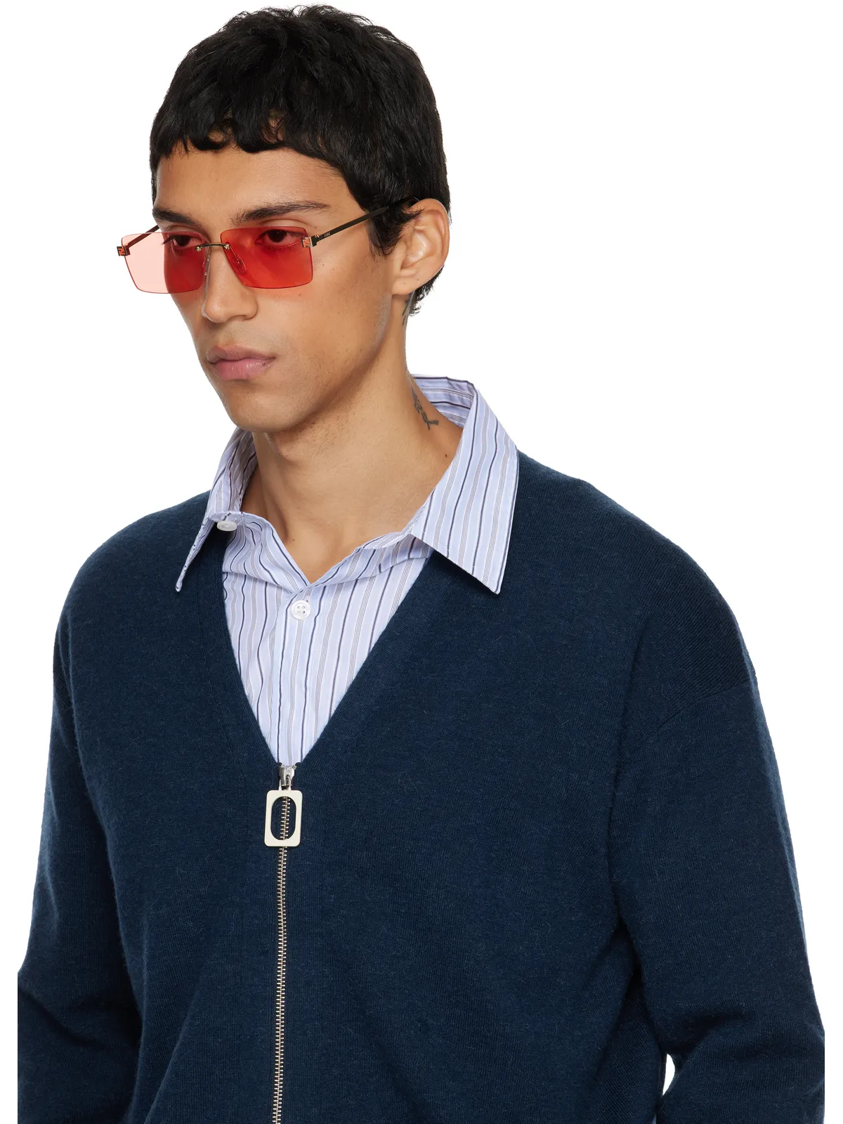 Fendi 'Fendi' Sky サングラス - 画像4