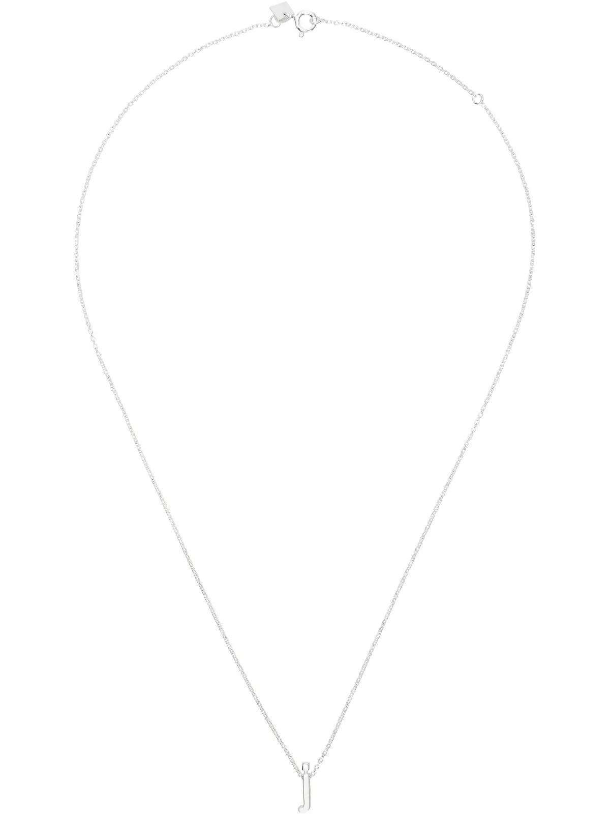 Le Gramme Alphabet 'J' ネックレス - 画像1