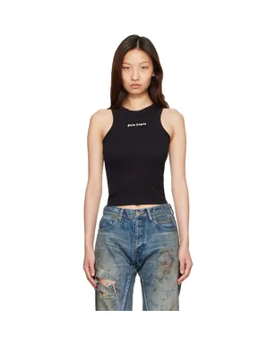 Palm Angels Classic Logo フィット タンクトップ - サムネイル1