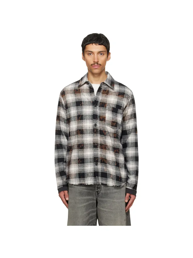 Palm Angels Palm Angels Classic Logo チェック シャツの商品画像
