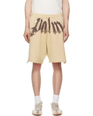 Palm Angels 'Big Waist Logo' スウェットショートパンツ - サムネイル1