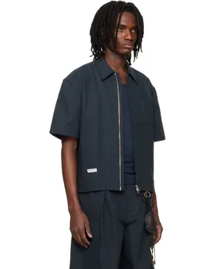 Song for the Mute Zip Up Workman シャツ - サムネイル2