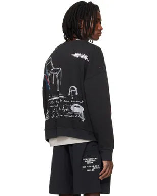 Song for the Mute 'Peaking Kid' Relaxed Pullover スウェットシャツ - サムネイル3