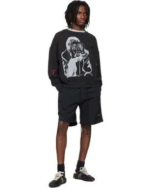 Song for the Mute 'Peaking Kid' Relaxed Pullover スウェットシャツ - サムネイル4